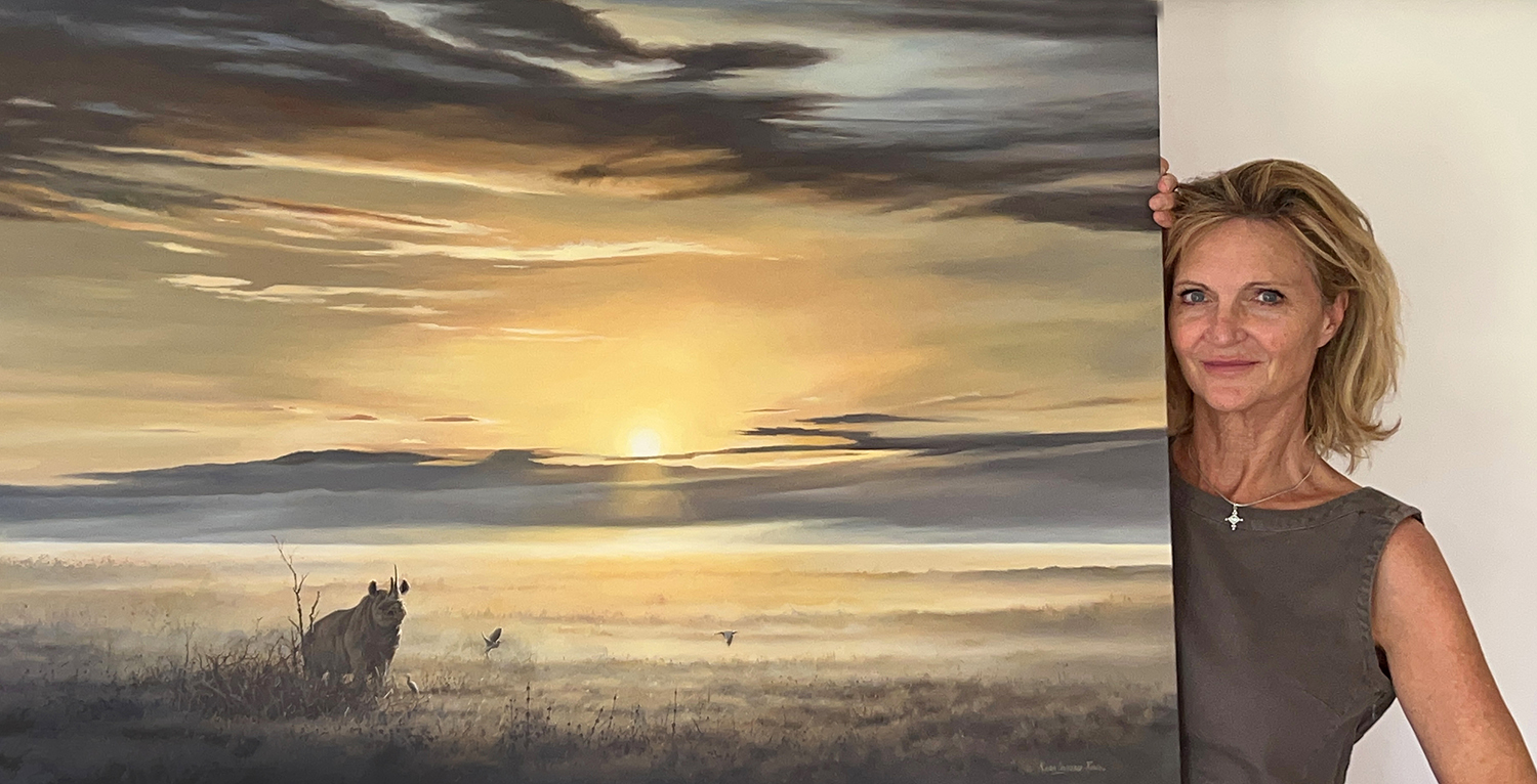 Karen Laurence-Rowe - Helping Rhinos : Helping Rhinos